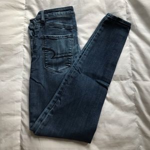 High-Waisted American Eagle Skinny Jeans